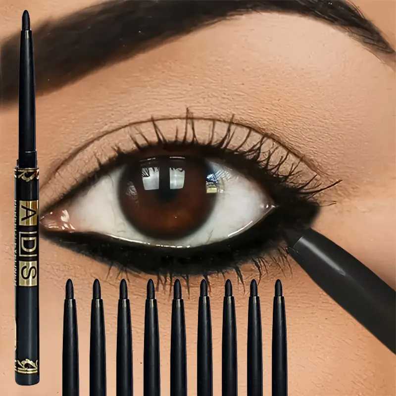 3PCS/9PCS Long-Lasting Waterproof Black Eyeliner Pencil -Smudge-Proof Sweat-Resistant for Bold Eye Makeup ldeal Gift H260406