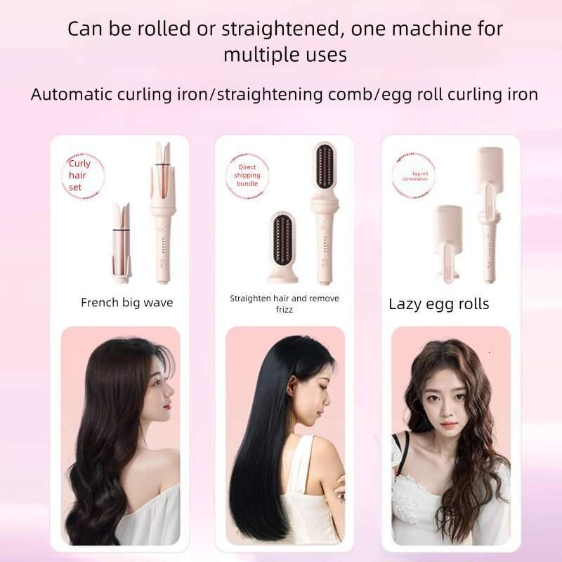Famous Brand Minhuang Fully Automatic Curling Iron In Mm Magic Big Egg Roll Straightening Brush Long Lasting Styling No Damage CKS