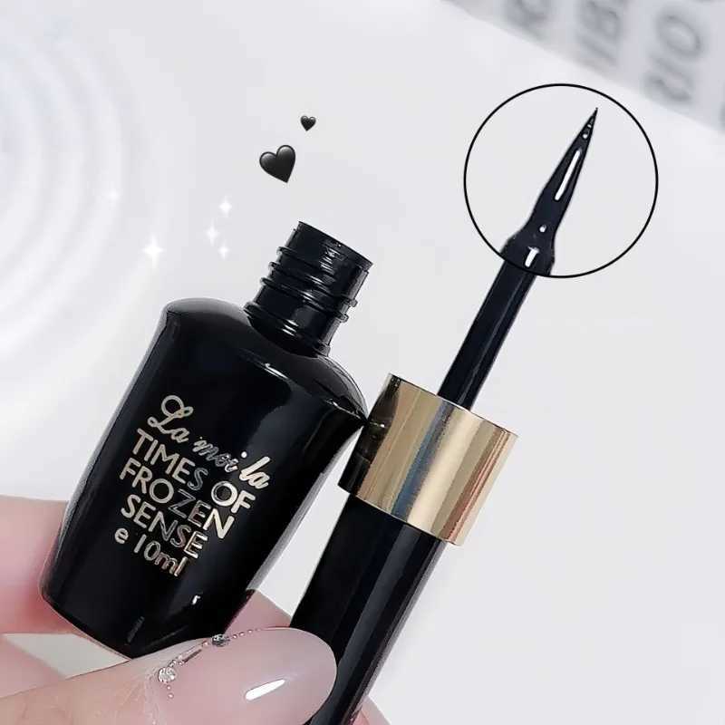 Long-lasting Black Gel Eyeliner Ultra-fine Hard-tipped Waterproof Liquid Eyeliner Pen Quick-Dry Durable Cosmetics Makeup Tool H260406