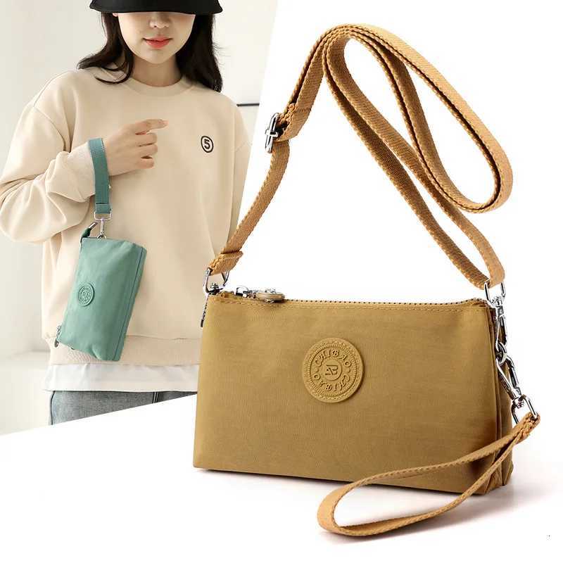 Shoulder Bag for Women CrossBorder Supply Of Nylon Fabric Leisure Mini Shoulder Bag Ladies Embroidered Han Female Pocket Purse C260406