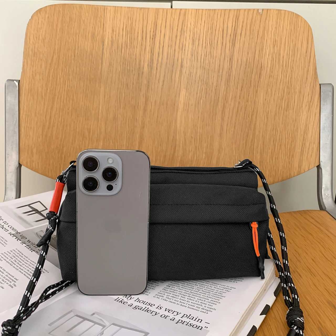 Aquarius backpack - same style for both men and women outdoor mountaineering cross-body bag lightweight multi-layered small c C260406