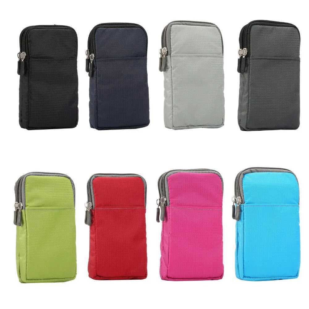 FULAIKATE SPORTS Universal Phone Bag for iPhone15 Pro Max Portable Waist Pouch for iPhone 14 Plus Mobile Phone Shoulder Holster C260406