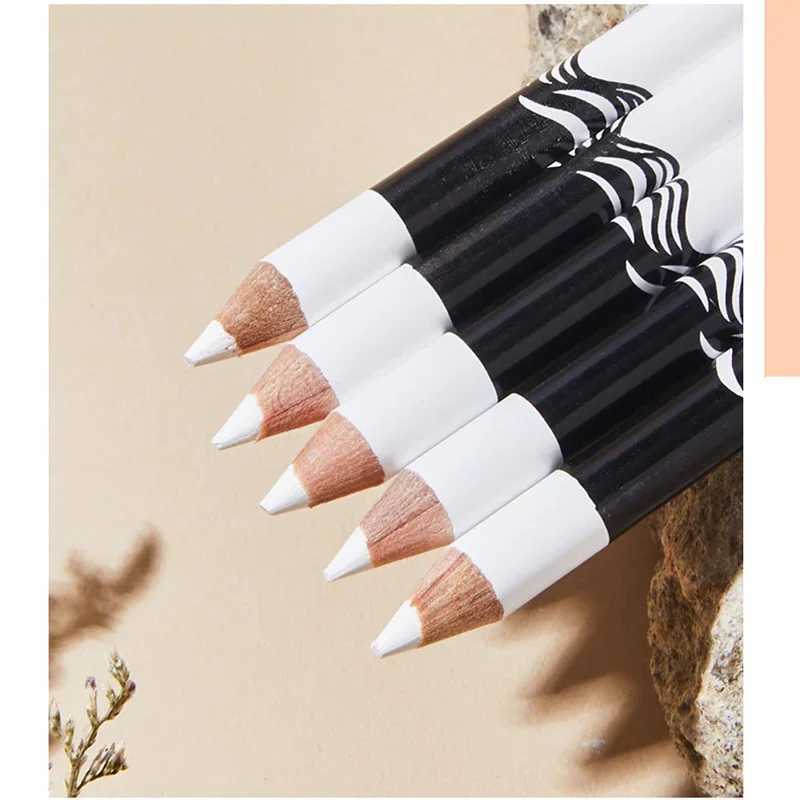 3pcs Fast Drying Matte White Eyeliner Pencil Smooth Waterproof Eyeliner Pen Long Lasting Eyelid Cosmetic Eyes Makeup Tools H260406