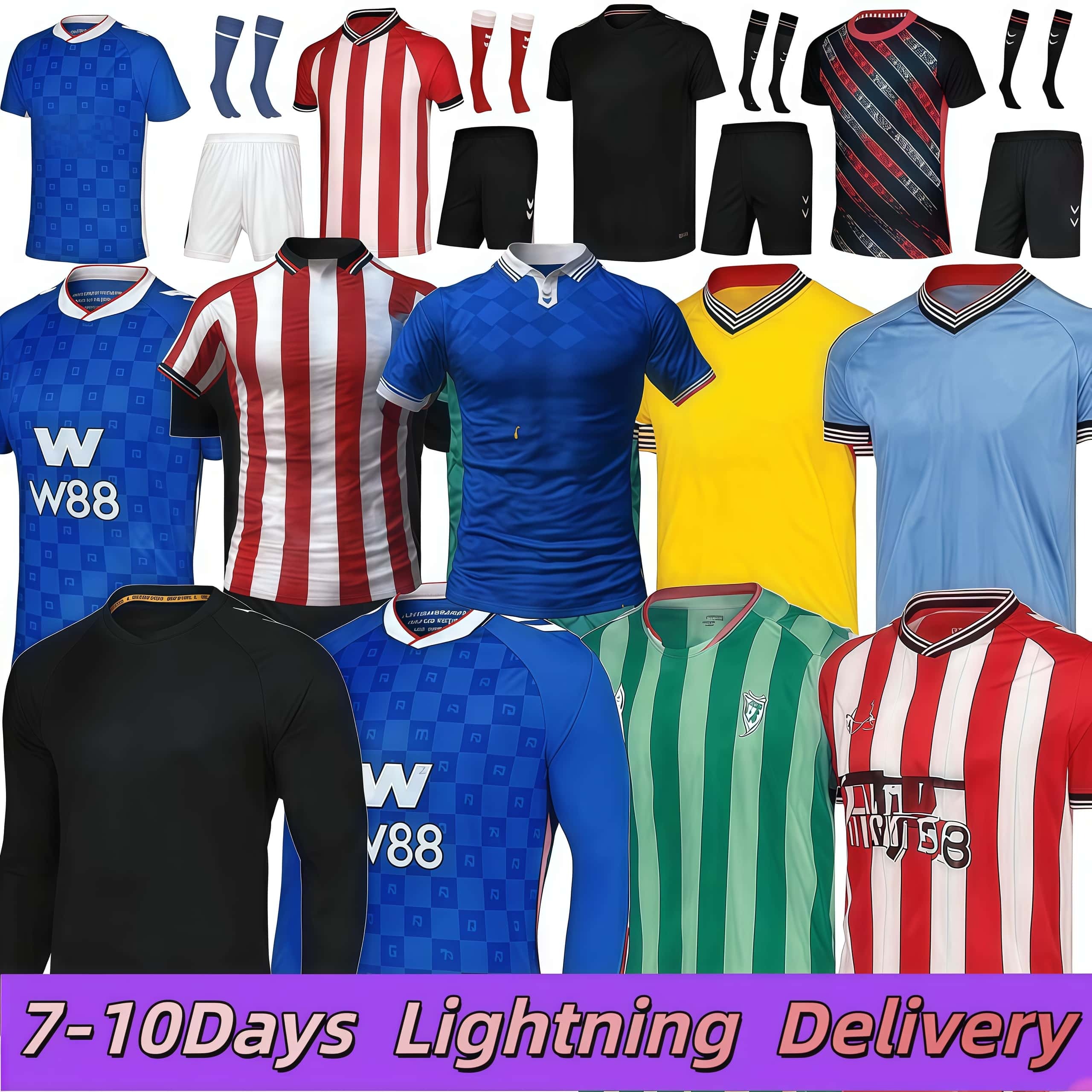 SUNDERLAND 25 26 27 NEW Soccer Jerseys STEWART SIMMS ROBERTS AMAD CLARKE DAJAKU EMBLETON EVANS O'NIEN 2025 2026 Football Shirt men kids kit 3RD PRITCHARD
