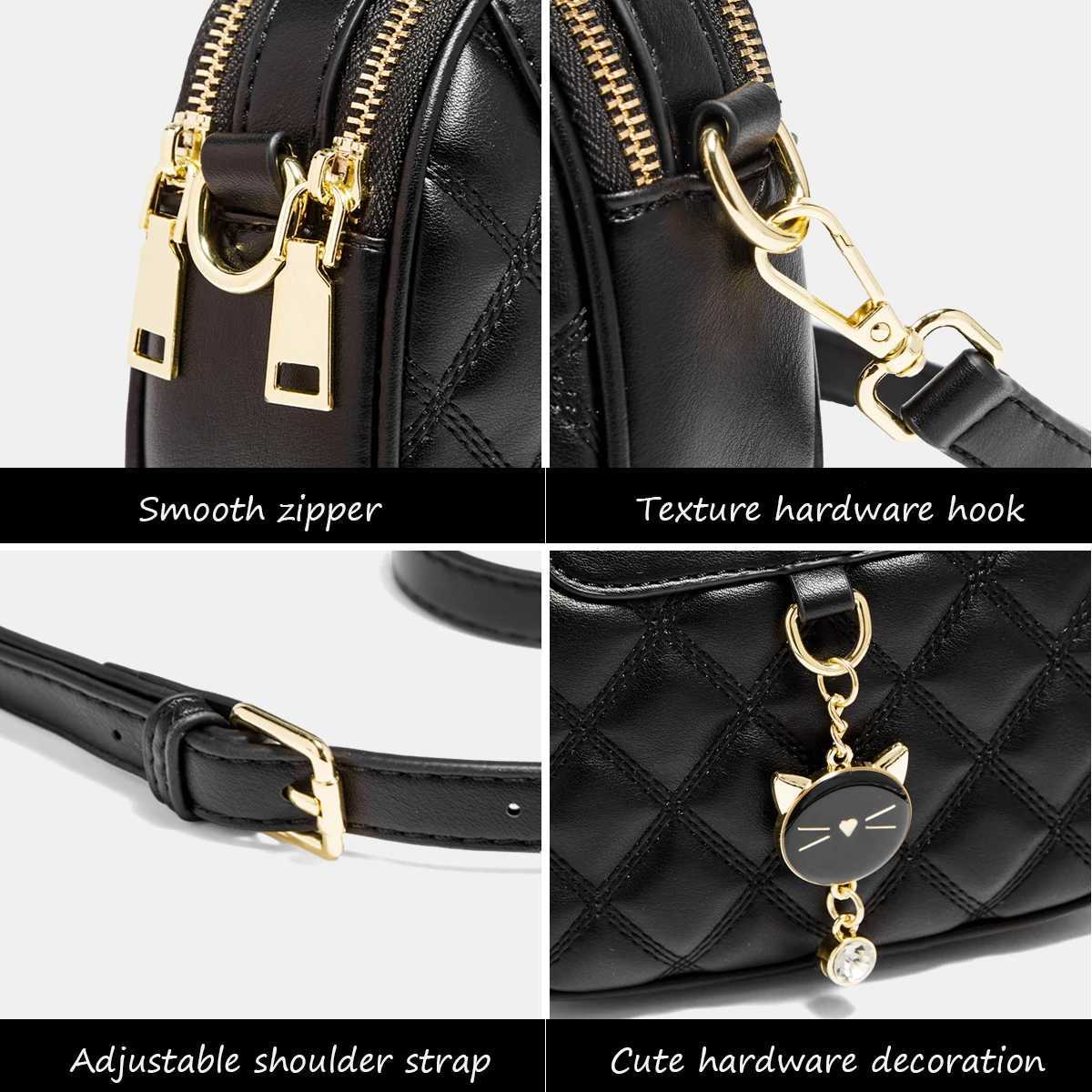 FOXER 2026 Chic Shell Bag Womens Shoulder Bag Fashion Small Cellphone Bag Females Daily Commuting Crossbody Purse C260406