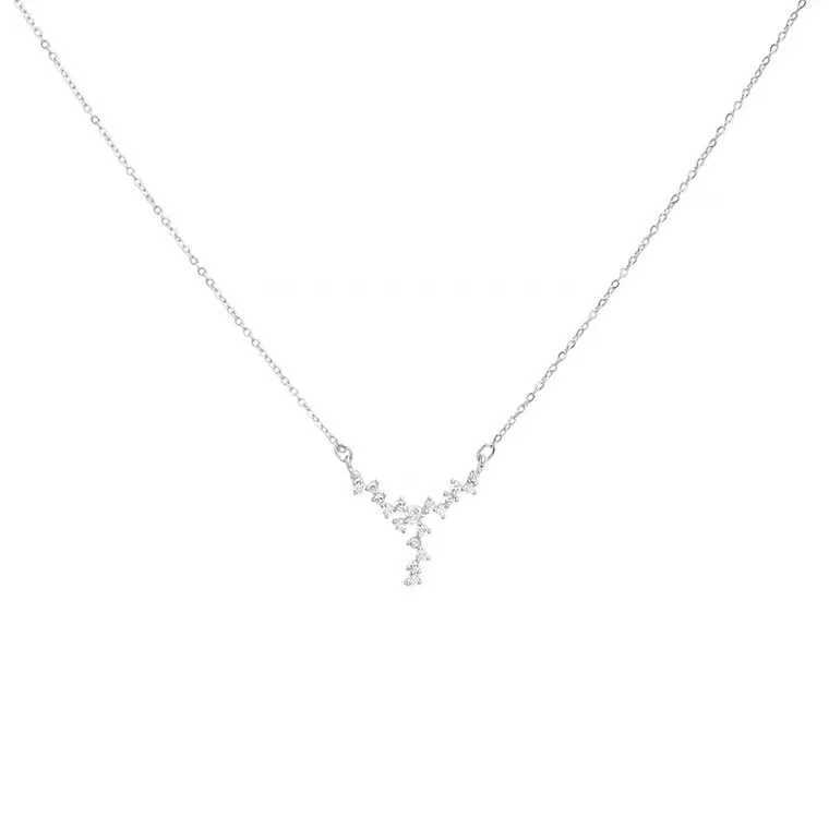 Simple Waterdrop Pendant Necklace for Women Couple Choker Gold Silver Color Chain Wedding Party Friends Jewelry Gift H260406