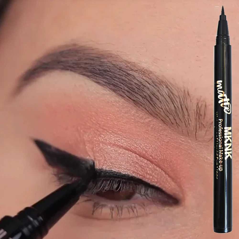 Waterproof Ultra-Fine Liquid Eyeliner Pencils Smudge-Proof Quick-Drying Matte Lasting Black Beginner Eyeliner Gel Pro-Makeup H260406