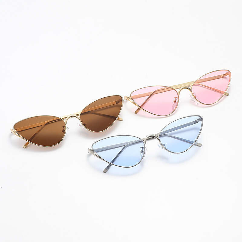 Niche High-End Y2k Trendy Cat Eye Retro Street Style Fashionable Personality European And American Ins Sunglasses Chunjinqiuli