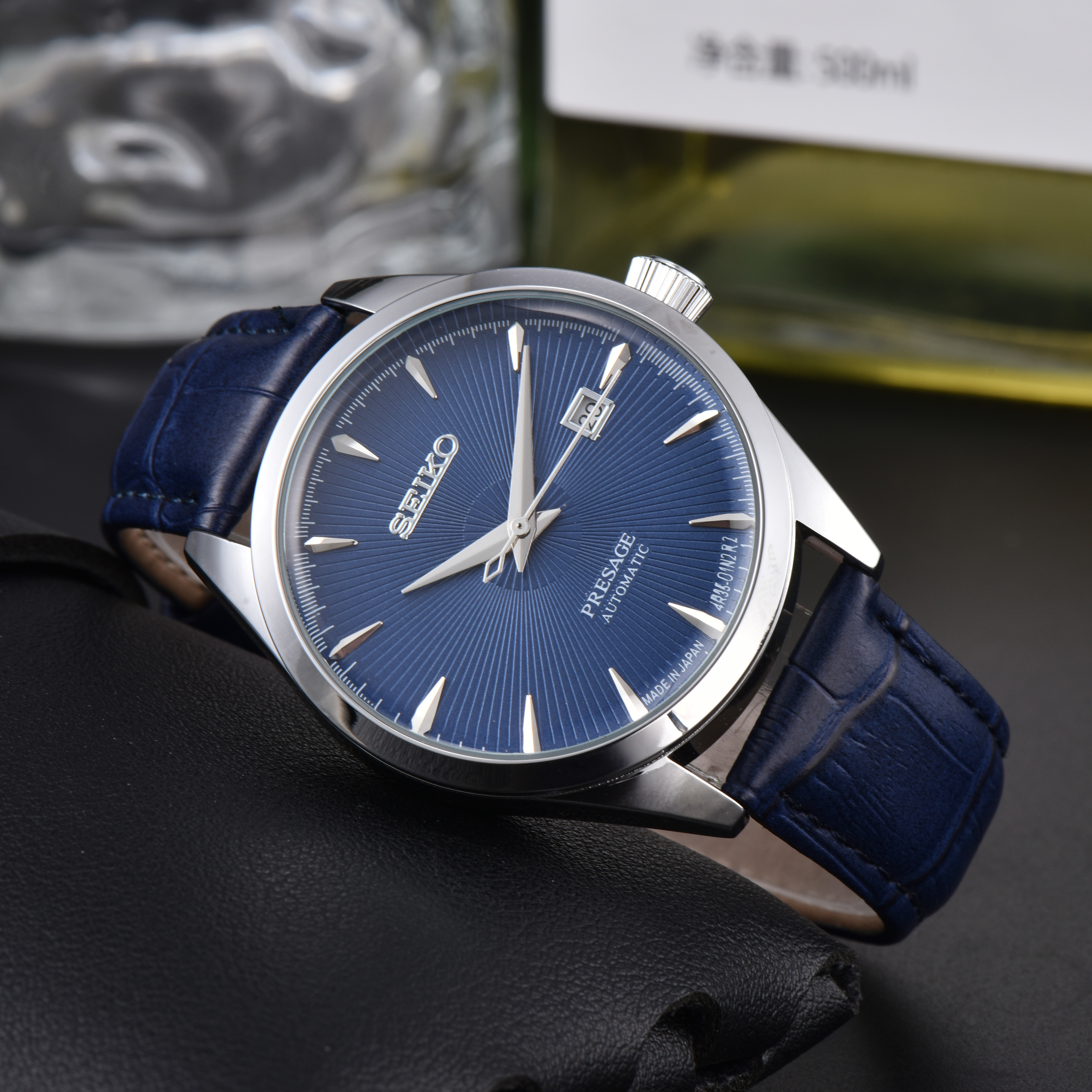 Mens SEIKOity Automatic Movement watch multifunction Wristwatch Designers Men Watches Stainless Steel Wristwatches Montre de luxe #654