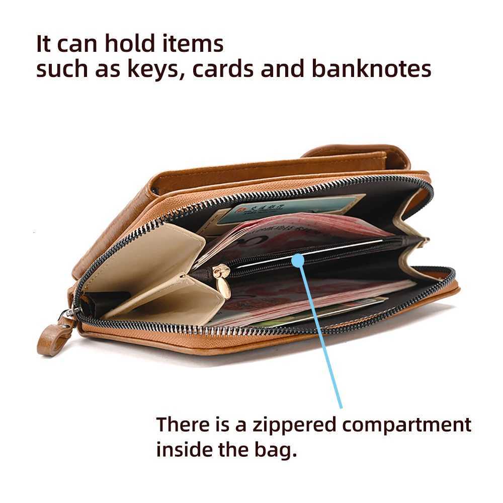 Fashionable single-shoulder bag versatile crossbody bag colorful mobile phone bag large-capacity coin purse C260406