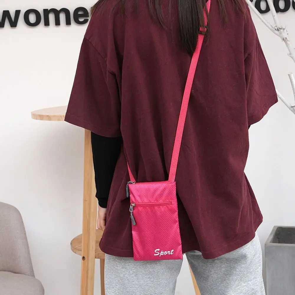 Shopping Soild Color Simple Fashion Over The Shoulder Square Messenger Bag Mobile Phone Bag Letter Storage Bag C260406