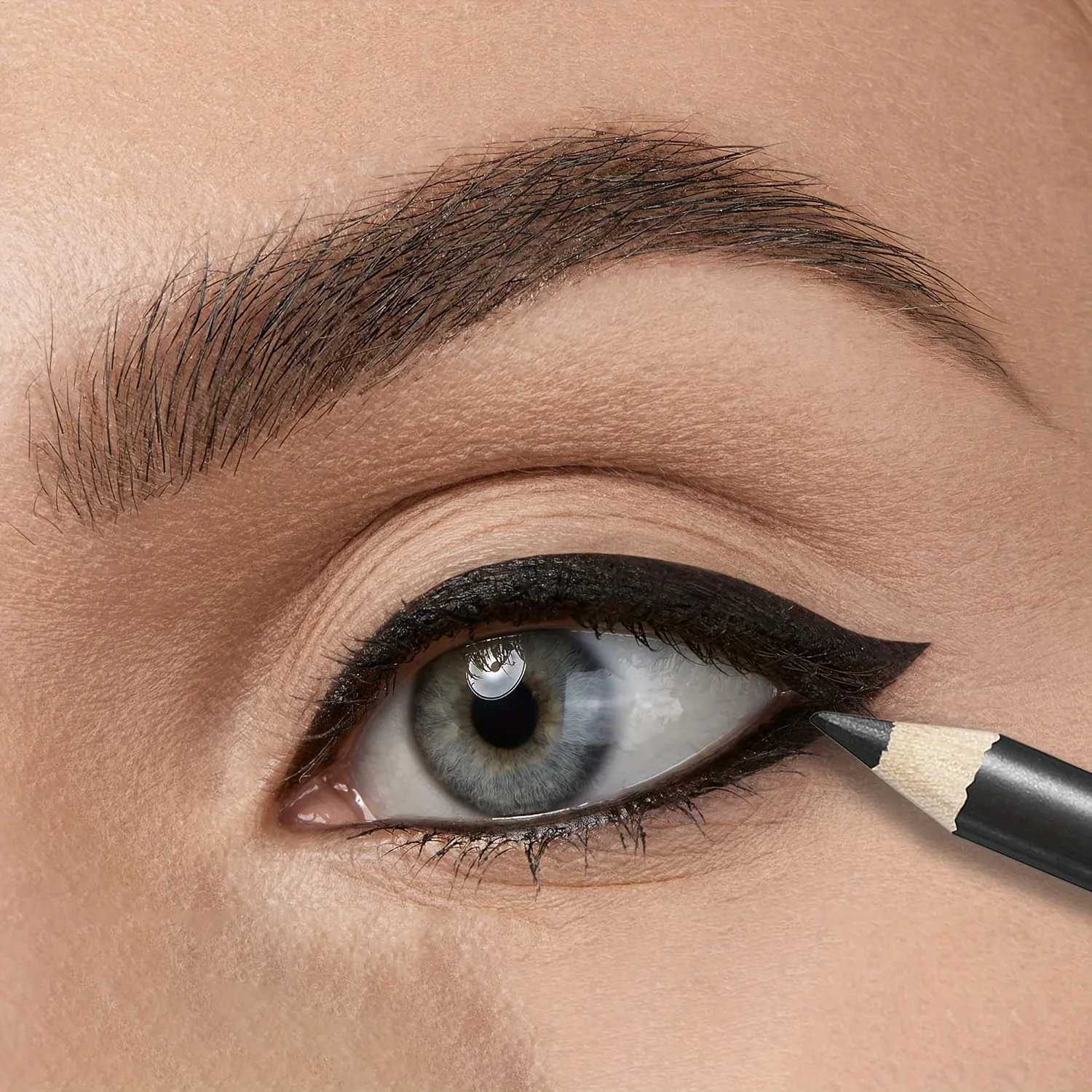 Eyeliner Pen Waterproof And Sweatproof Long Lasting Smudge ProofHard Refill Eyebrow Pencil Eye H260406