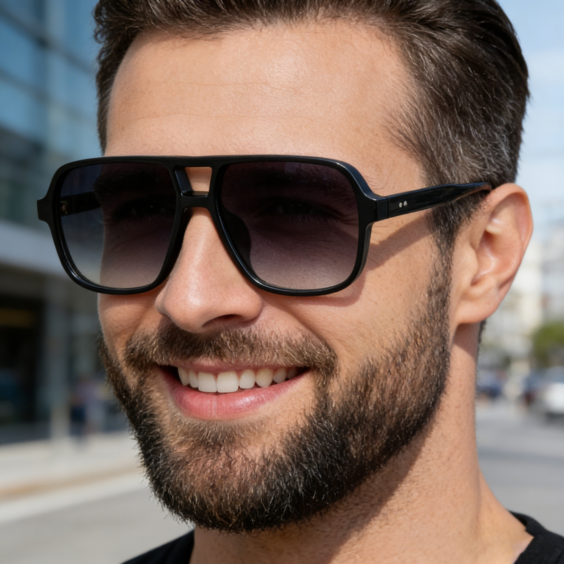 2026 Bestseller: Retro Sunglasses for Men, Large Frame Driving Sunglasses, Men's Outdoor Hiking Sun Protection Glasses