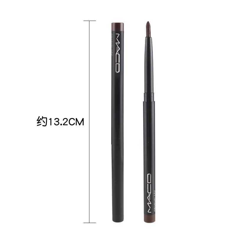 1Pcs Waterproof Black Brown Smooth Eyeliner Pencil Permanent Makeup Eyleliner Pen Long Lasting Automatic Eyes Makeup Tools H260406