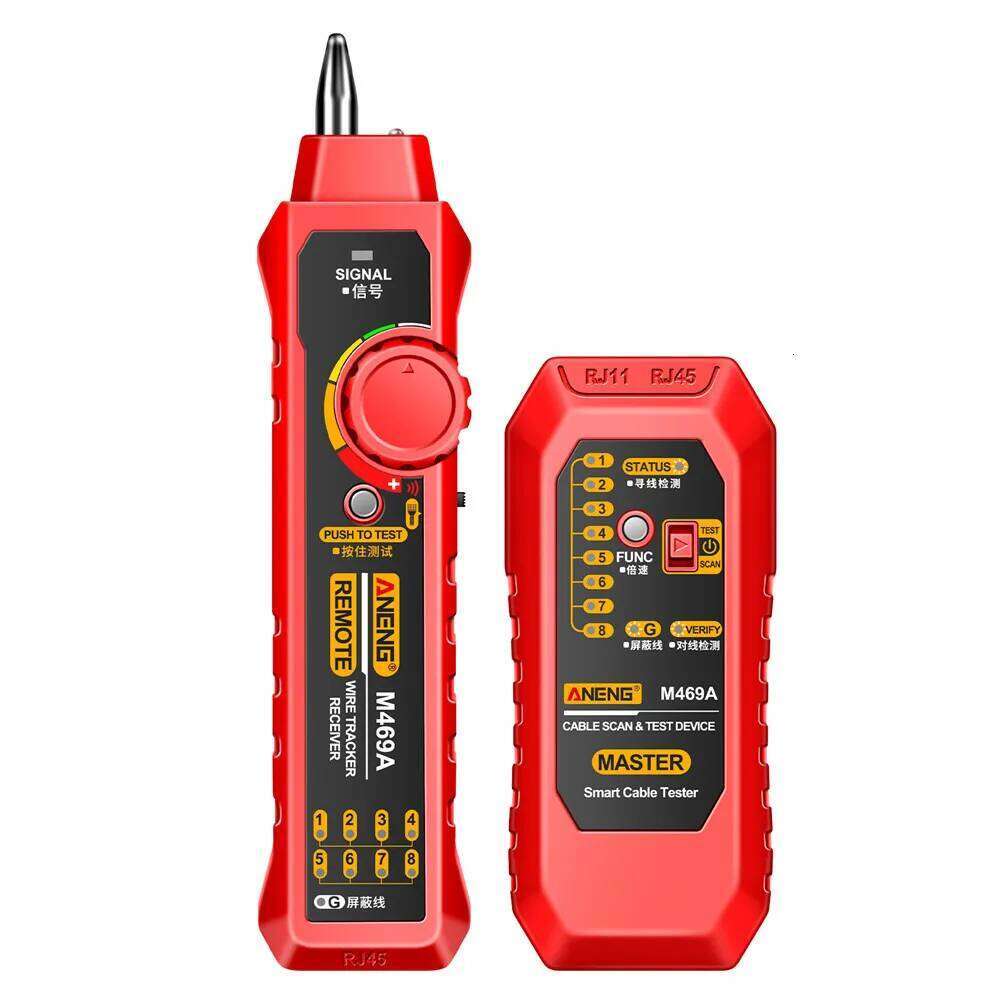 Circuit Breaker Finders RJ11 RJ45 Toner Finder Wire Tracer Ethernet Network Cable Collation Telephone Line Tester - view 7