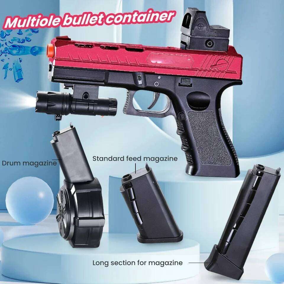 Electric ball blaster toy gun for birthday outdoor shooting game