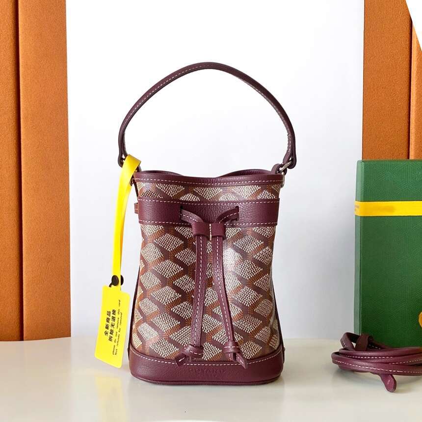 Designer bag Petit Flot Mini Bucket Bag Luxury handbags genuine leather Shoulder Bag Womens mens Clutch crossbody bag tote bag fashion Drawstring bucket bag Wallets