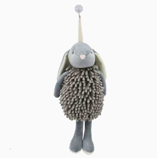 Cartoon Rabbit Chenille Hand Towel - Multi-functional Animal Creative Rabbit Fleece Toy C260407 - view 5