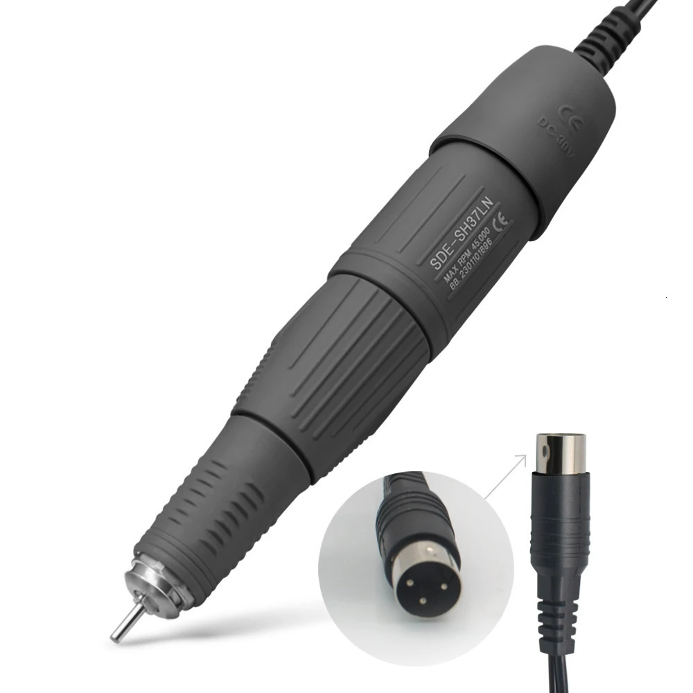 45000 35000 RPM Electric Professional Nail Sander Drill Pen Micromotor Polishing Machine Handpiece 235mm 260403 - view 7