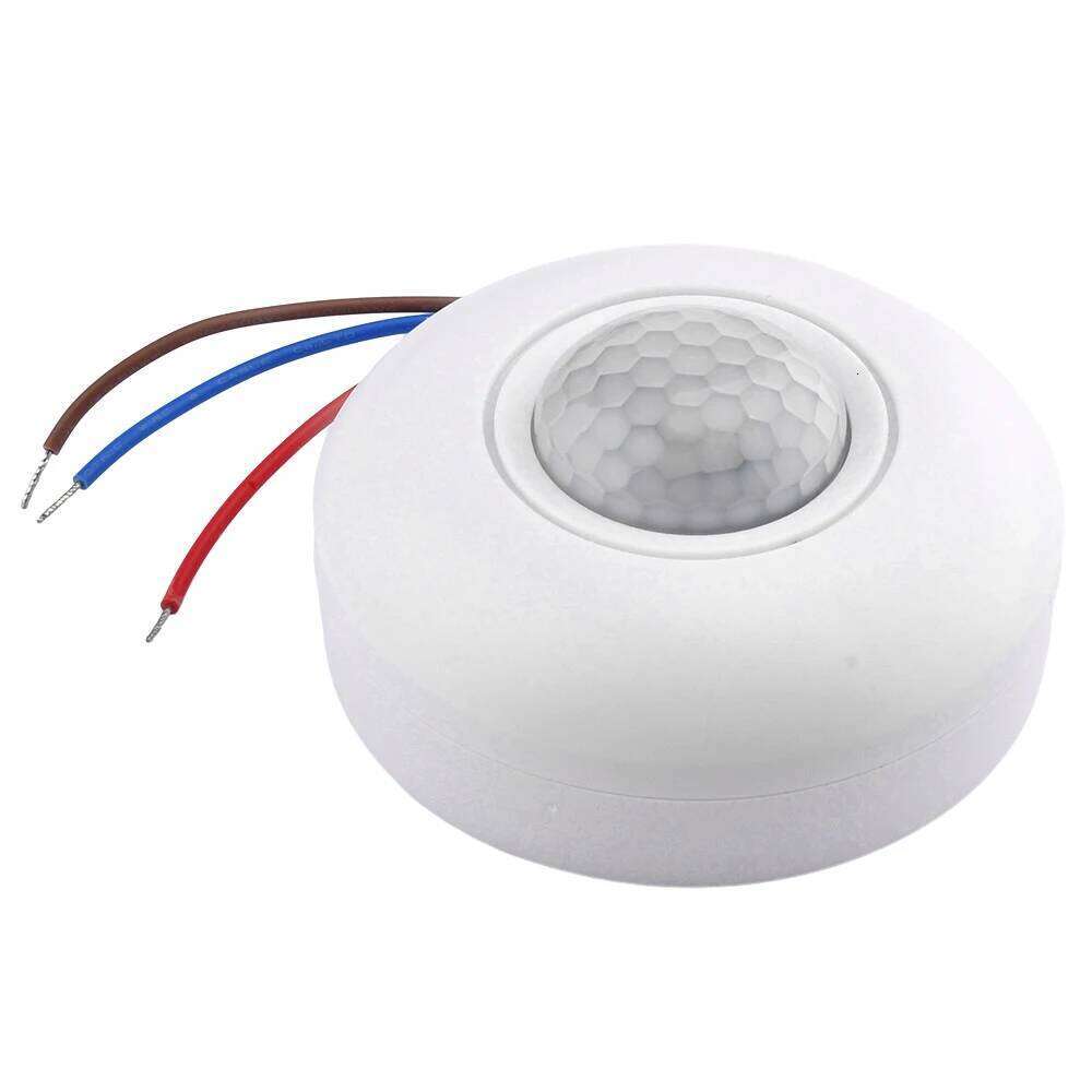 220V LED Infrared Detection Automatic Sensor Light 360 PIR Motion Human Body Detector Sensitive Lamp Switch