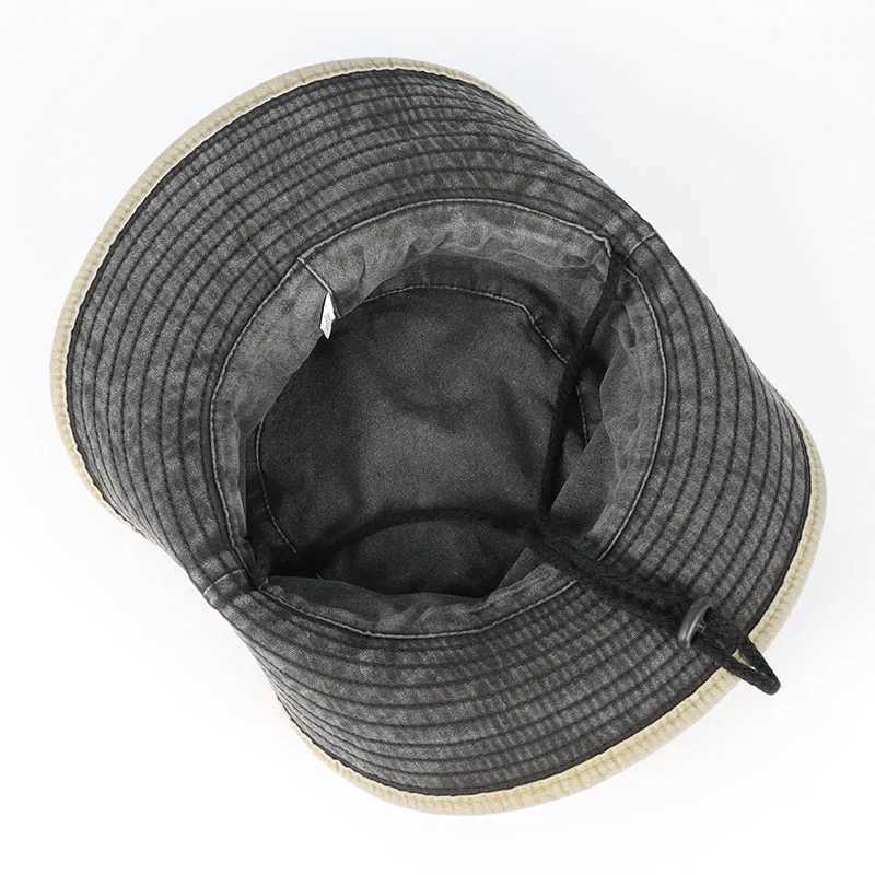 Bucket Hat With Leather Belt Men Women Sunhat 2026 Outdoor Fisherman Cap Summer Sun Protector Hats Panama Beach Protection Caps H260407