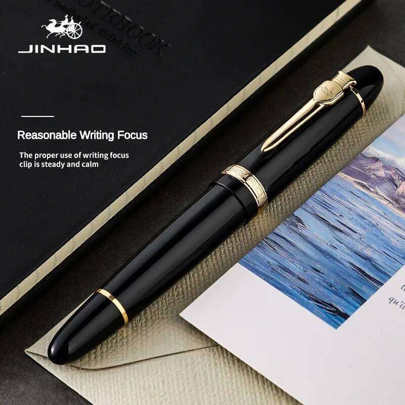 Jinhao Luxury 159 Fountain Pen High Quality Metal Inking Office School Supplies Stationery Pens for Writing 26H0404