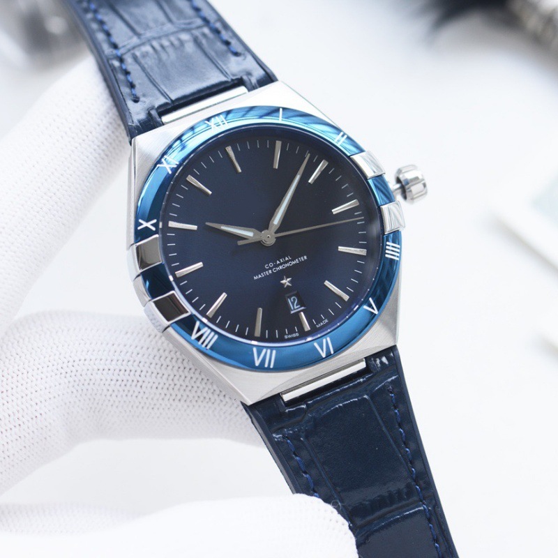 Classic Design Stainless Steel Rubber Strap Water Resistant Constellational Luxury Mechanical Automatic Men's Watch