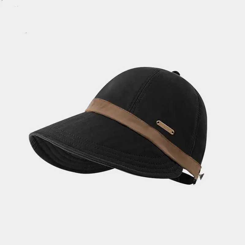 New Women Summer Sunhat Outdoor Travel Beach UV Protection Baseball Hats Trend Female Large Brim Visor Adjustable Caps H260407