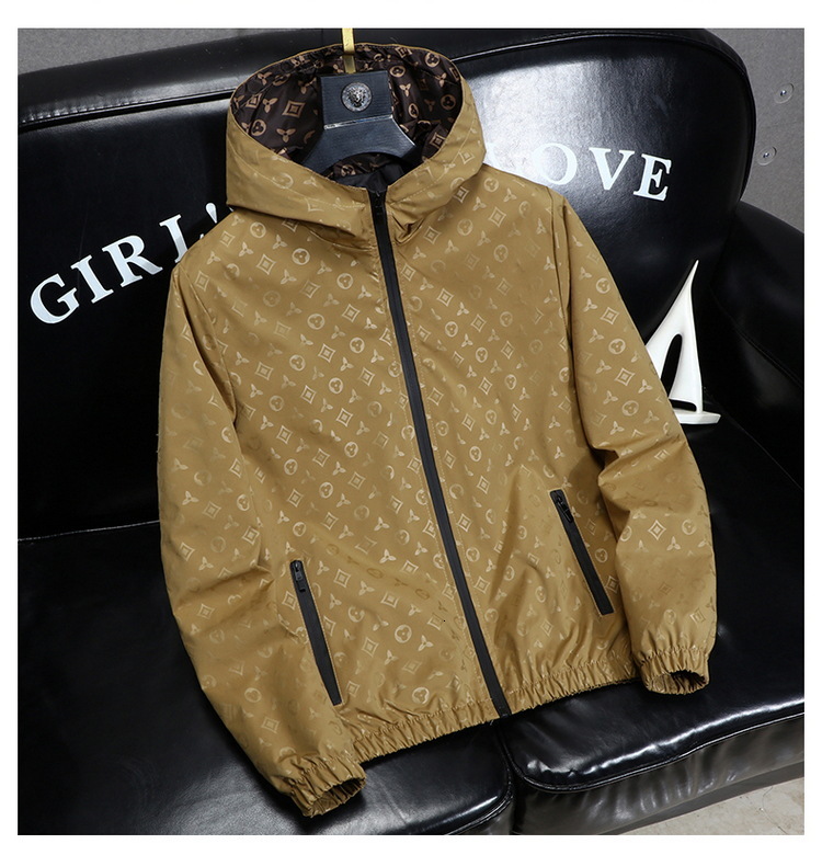 2026 New Lightweight Luxury Men's Spring Designer Jacket, Casual Men's Hooded Loose Oversized Jacket, Luxurious Outdoor Fashion Cross-border