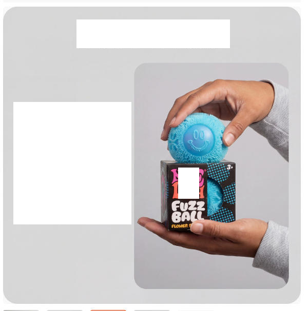 New Needoh Flower Plush Toy Ball Series, Creative Cute Healing Soft Non-sticky Portable Office Stress Relief Squishy Toy Ball