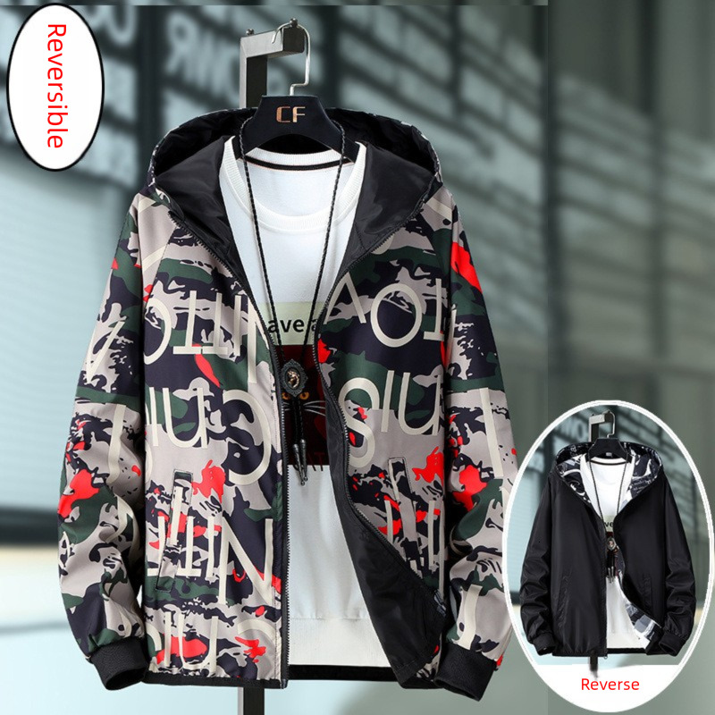 Men's High-end New Luxury Cross-border Clothing Plus Size Spring Designer Jacket Loose Men's Casual Outdoor Hooded Loose Oversized Casual Ja