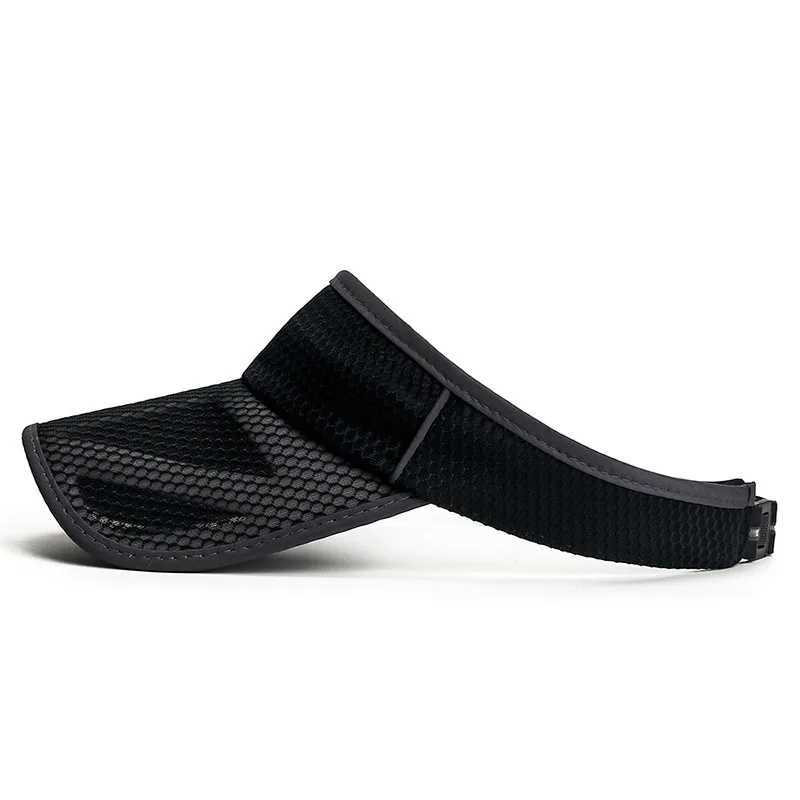 Summer Sports Sun Hats Women Hat Mens Cap Adjustable Sun Visor Uv Protection Empty Top Tennis Running Sunscreen Mesh Brim H260407