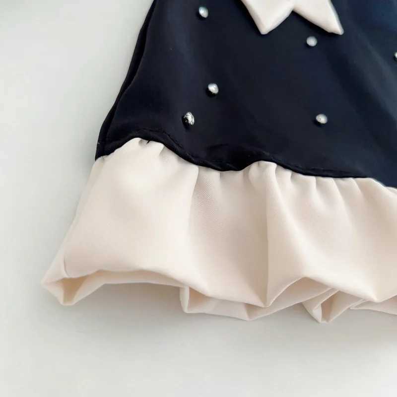 Girls Summer Vest Dress - Sleeveless Princess Style Sundress with Pockets Casual Play Dress for Toddlers H260407