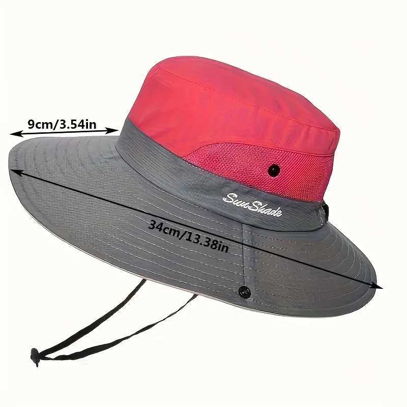 Summer Outdoor Sun Protection Hats Foldable Sun Hats Versatile Couple Fisherman HatsCycling Travel and Mountain Climbing Hat H260407
