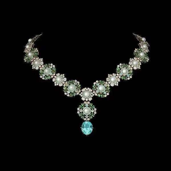Moissanite Women's Necklace, Featuring Light Luxury and Niche Design, is a Versatile Necklace