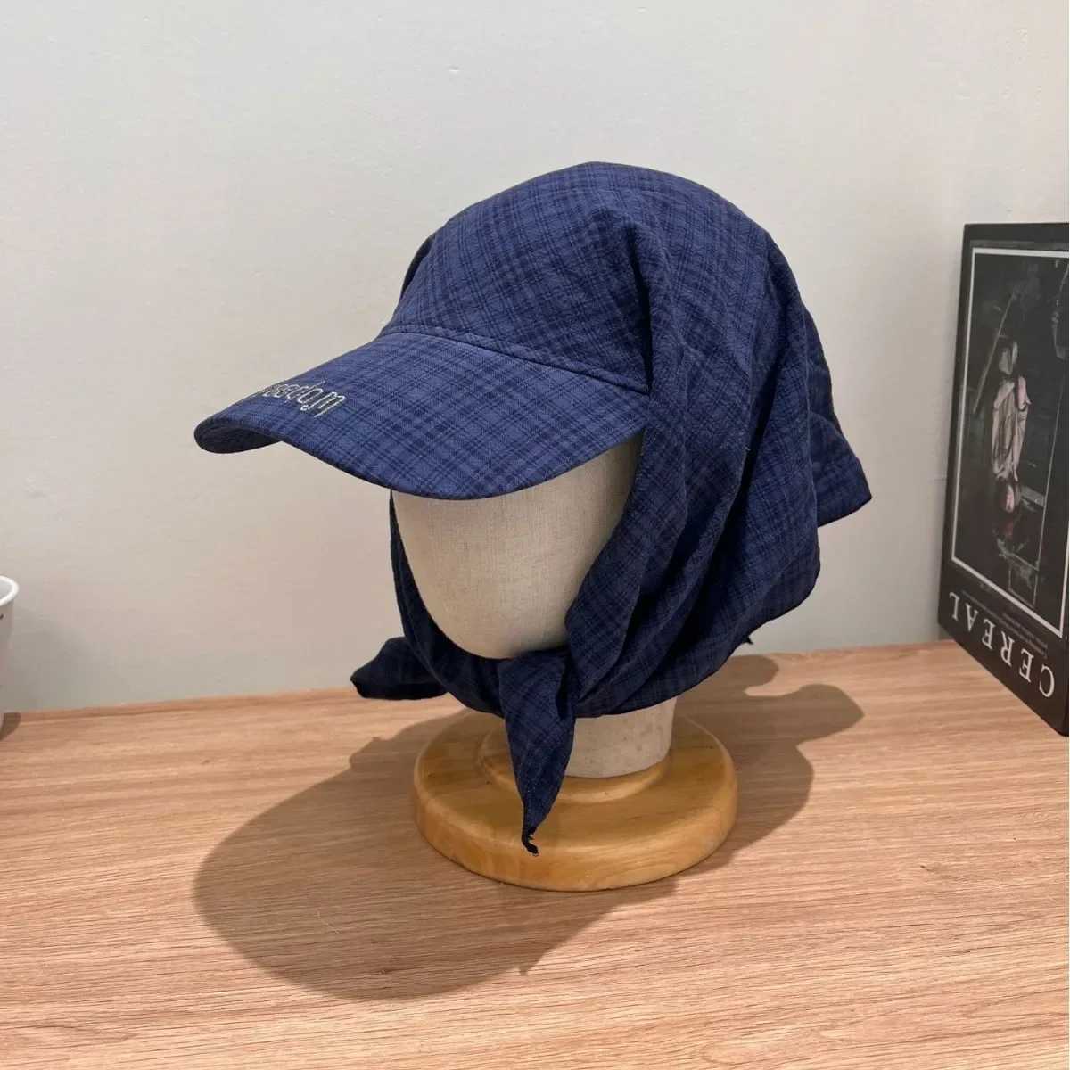 Outdoor Camping Style Sun Protection Hat Jennie Scarf Hat Small Sweet Sunscreen Tie Hat Wide Brim Hat Mesh Cap Lace Cap H260407