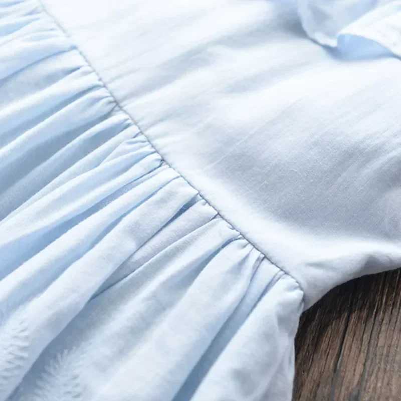 Bear Leader Girls Elegant Dresses 2024 New Summer Kids Party Costumes Girl Floral Princess Outfits Children Vestidos Clothing H260407