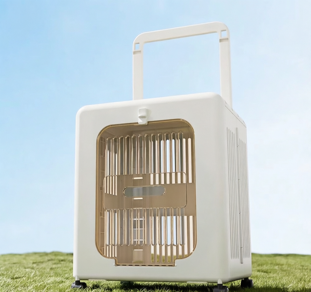 2026 Pet dog kennel Genki Cat kennel winter warm four seasons universal cold cat house winter closed cat kennel pet cage