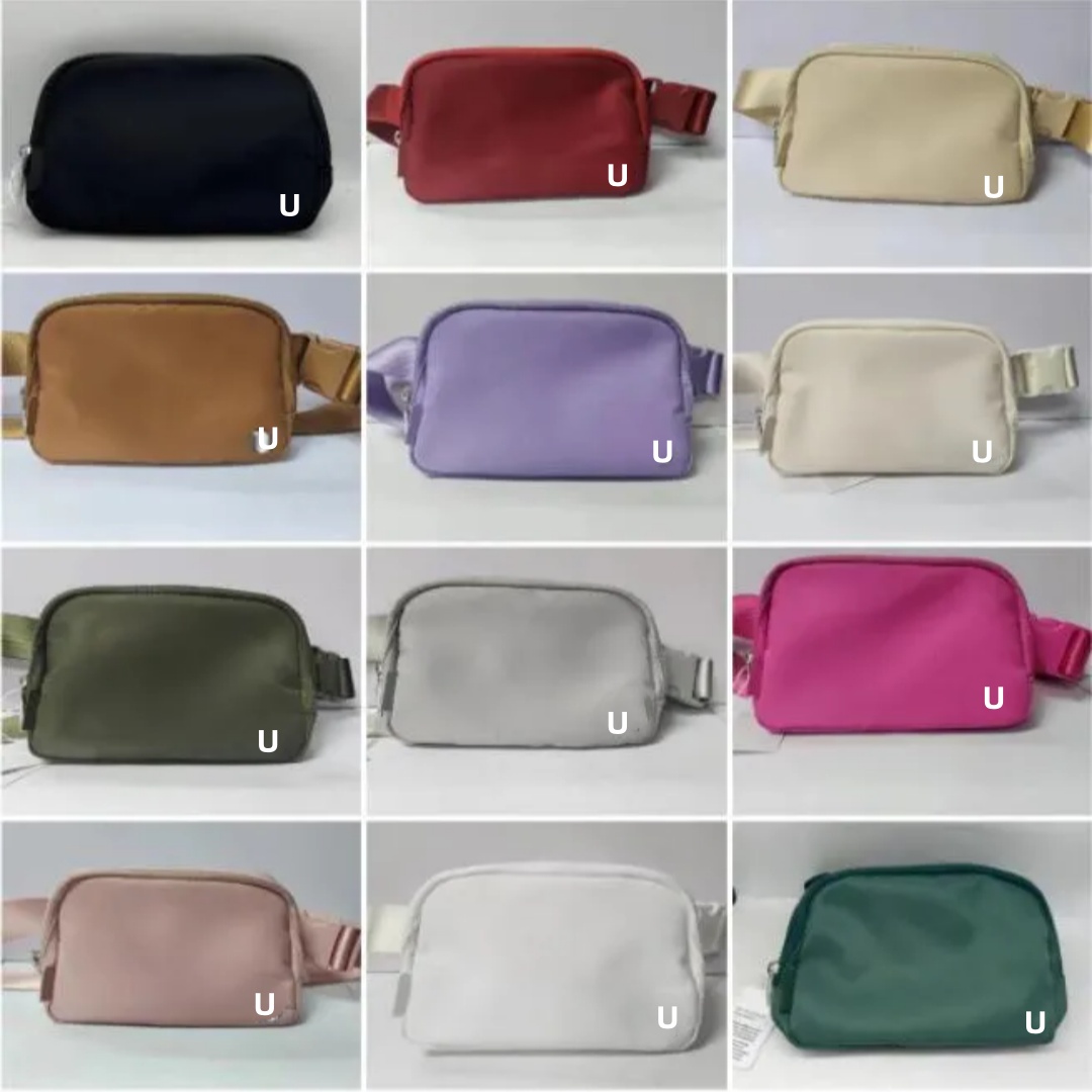 UU-984 Waist Belt Bags Men Women Upgrade Fuzzy Sport Runner Fanny Pack Belly Waist Bum Bag Fitness Running