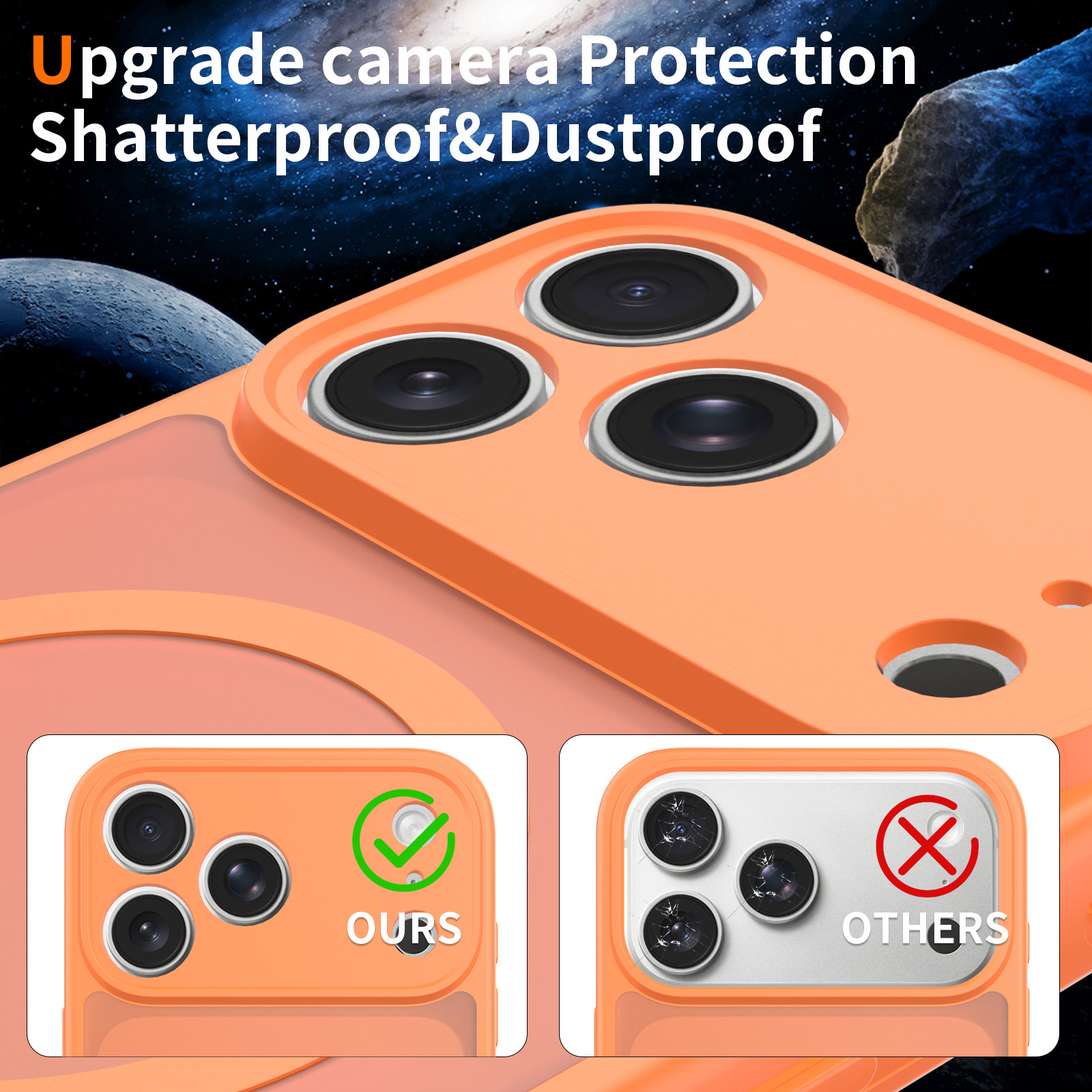 Skin-Feel Magnetic Case for iPhone 17 Pro Max 16pm/15pro Matte Precise Hole Shockproof Cover