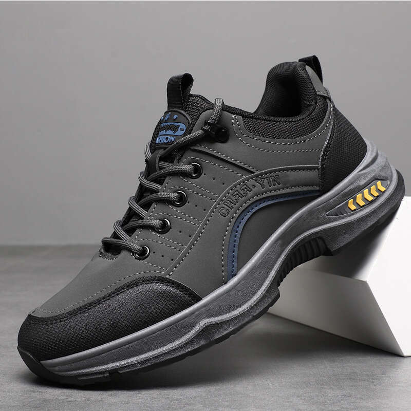 Men's autumn, versatile trendy men's sneakers, outdoor soft-soled lace-up casual shoes, student running shoes for men