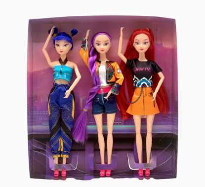 HOT Anime Kpop Demon Hunters Witch Hunter Group High Appearance Glue Doll Girls Heart Decorative Doll Holiday Gifts L251029