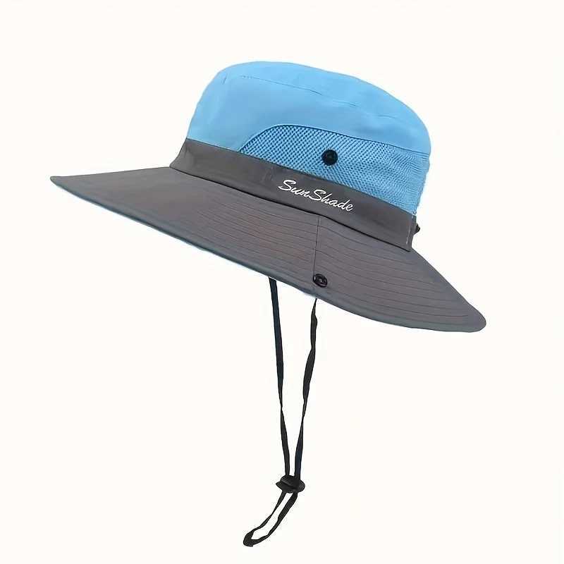 Summer Outdoor Sun Protection Hats Foldable Sun Hats Versatile Couple Fisherman HatsCycling Travel and Mountain Climbing Hat H260407