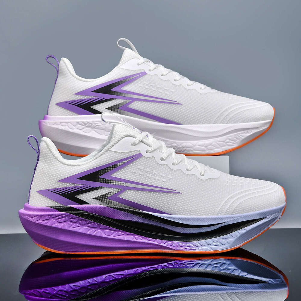 New Running Cross-Border Large Size Fei Ran 4 Marathon Carbon Plate Men and Women Racing Body Side Training Sports Shoes