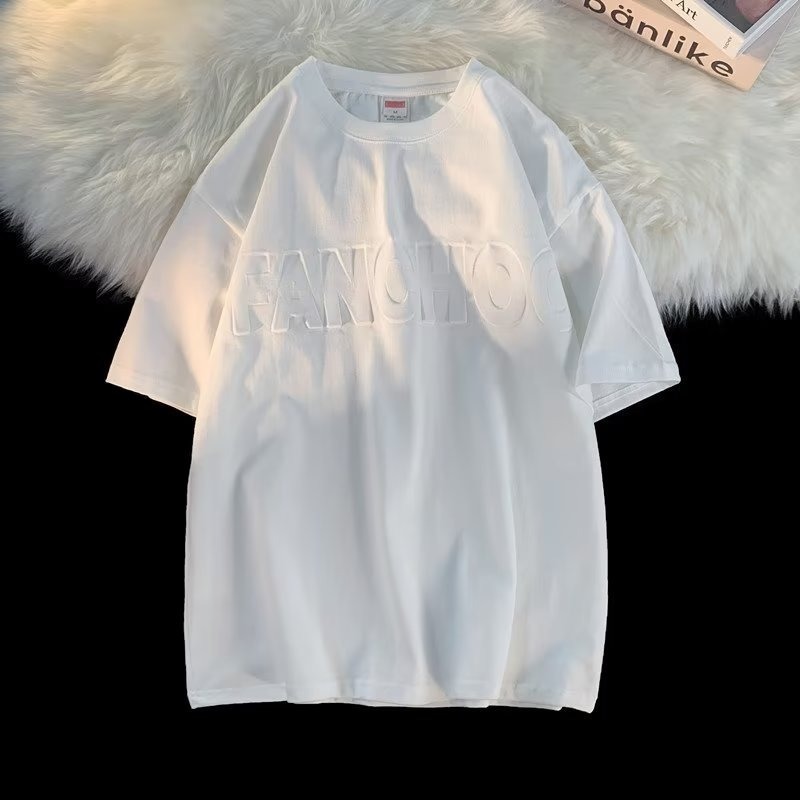 Mens Designer T Shirt Best-Selling Trend Solid Color Short Sleeve Couple's Style Breathable Comfortable Fabric 2026 Versatile Popular American St