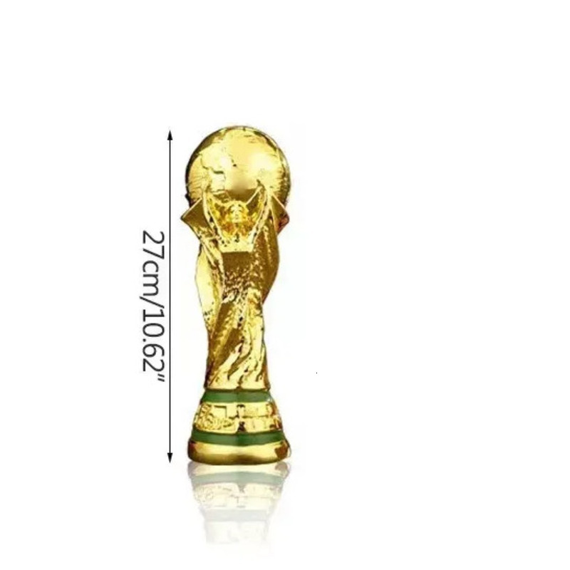 2026 World Cup Golden Resin European Football Trophy Festive Party Supplies Other Soccer Trophies Mascot Office Decoration Home Decor Fan Gift