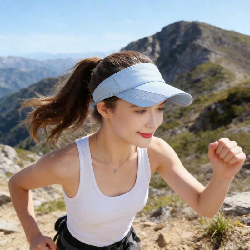 Sun Summer Outdoor Sports Hat Casual Retractable Top Hat Womens Hat Brim Cycling Sun Hat Sun Protection Pull-out H260407