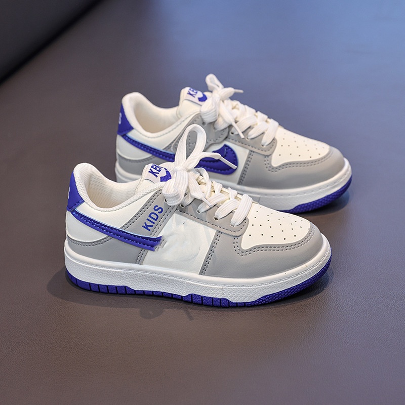 Toddler Big Kids low top Casual Sneakers Children Non Slip Board Shoes girls skate shoes Trendy Design Versatile Style Reinforced Toe Cap Extra Protec