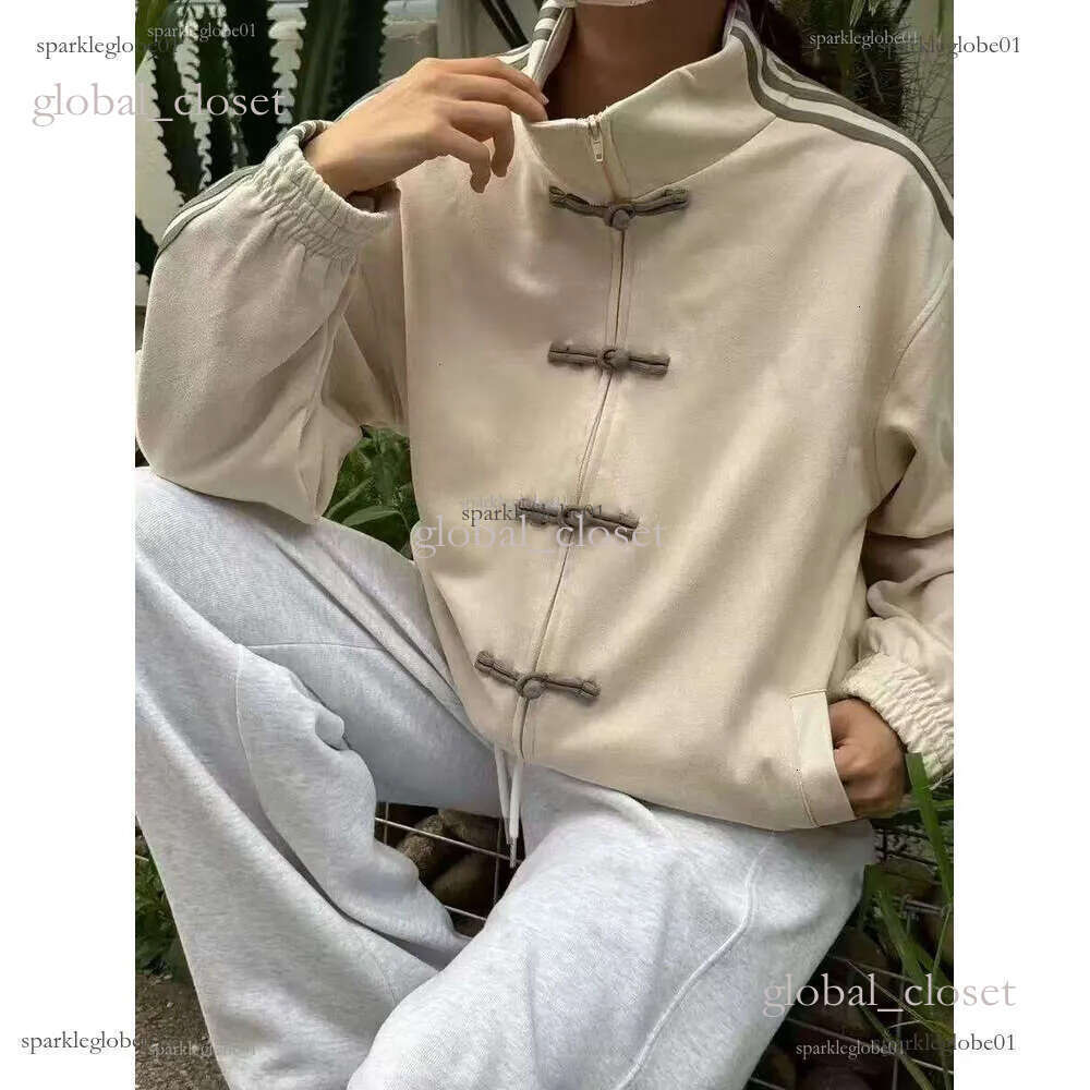 Designer adidajacket Chinese New Year Jacket campus Jacket Spliced Stand Collar Spring Buttoned Fashion Retro Tang Single Breasted Men adidalys jacket 0c6