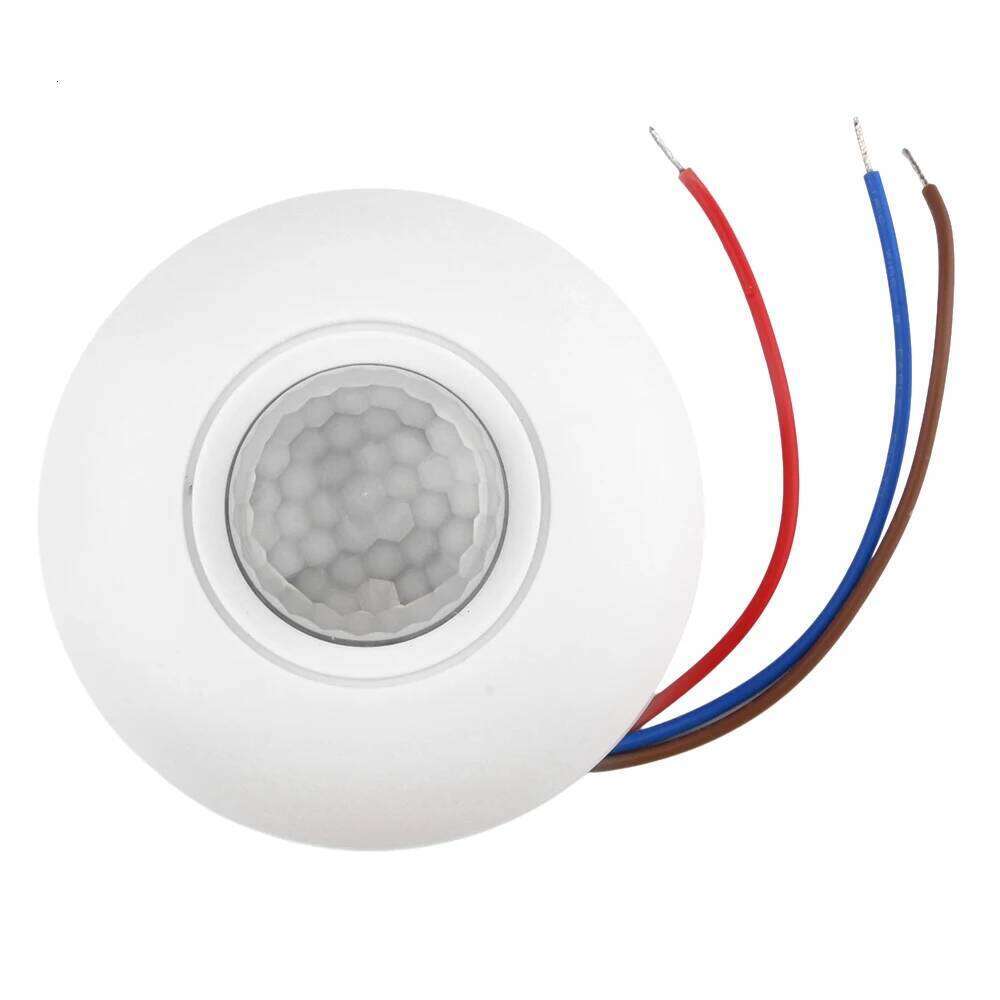 220V LED Infrared Detection Automatic Sensor Light 360 PIR Motion Human Body Detector Sensitive Lamp Switch
